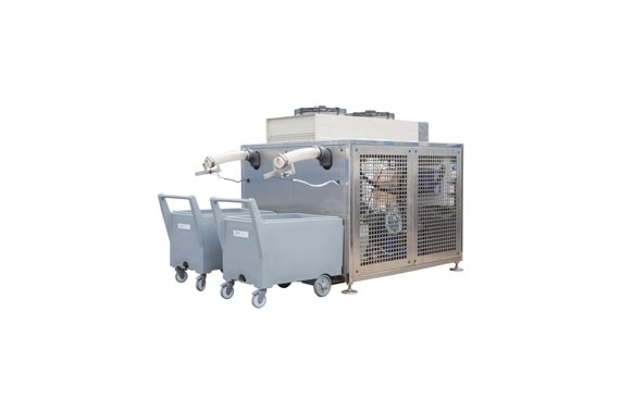 5000 kg industrial flake ice machine - twin circuit Ziegra