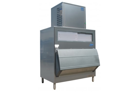 350 kg flake ice machine with 300kg smartgate bin Ziegra
