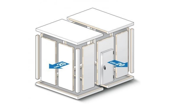 Модулируемые холодильные помещения Evosystem 10