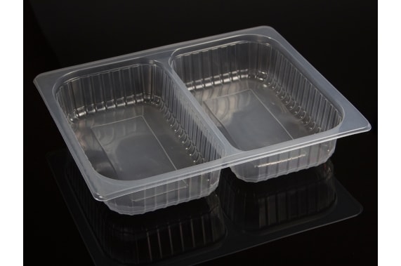 1/2 GASTRO TRAY WITH 2 & 3 COMPARTMENTS