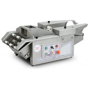 Compact automatic batter - breading machine