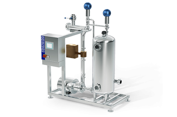 Milk reception module with measurement by volume | DONI®Receive