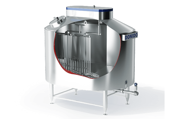 Vertical cheese vat for hard cheese | DONI®Double O Vat HC